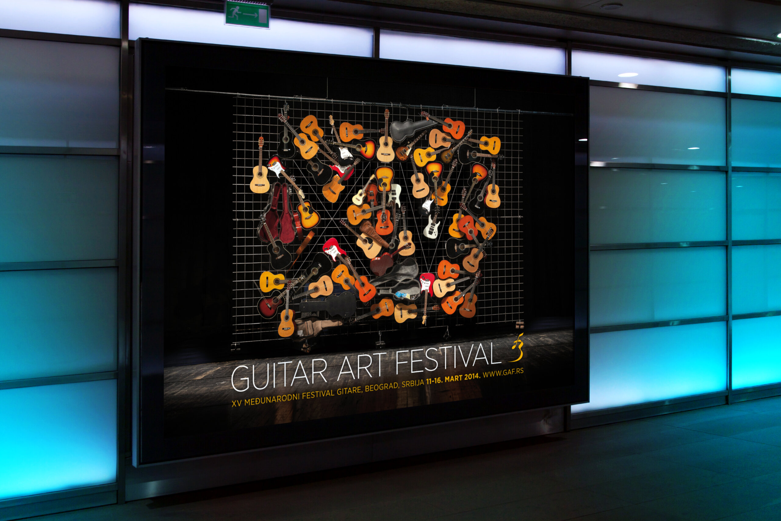 Guitar Art Festival Hominid Studio